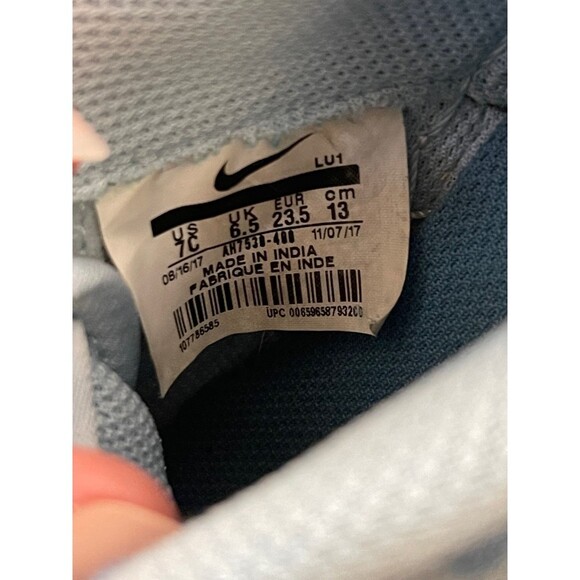 Nike Air Force 1 LV8 TD 'Blue Leopard' Size 7C - Picture 9 of 9